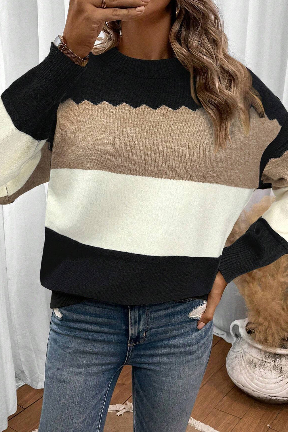 Zaluva™ | Colorblock Tröja