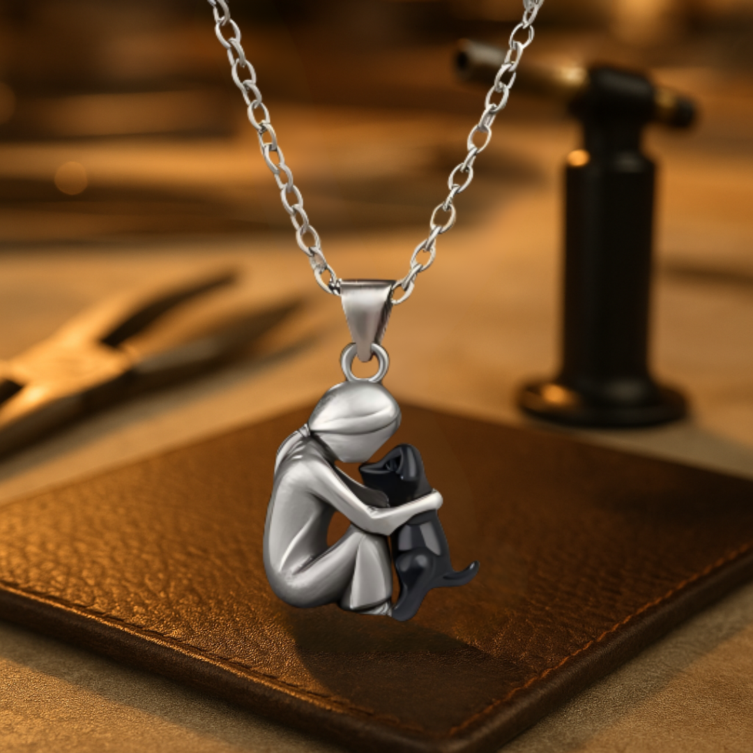 Zaluva™ | Halsband med hundhänge
