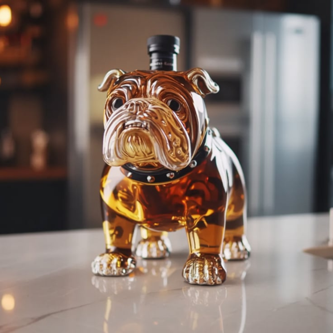 Bottiglia di design - Edizione Bulldog