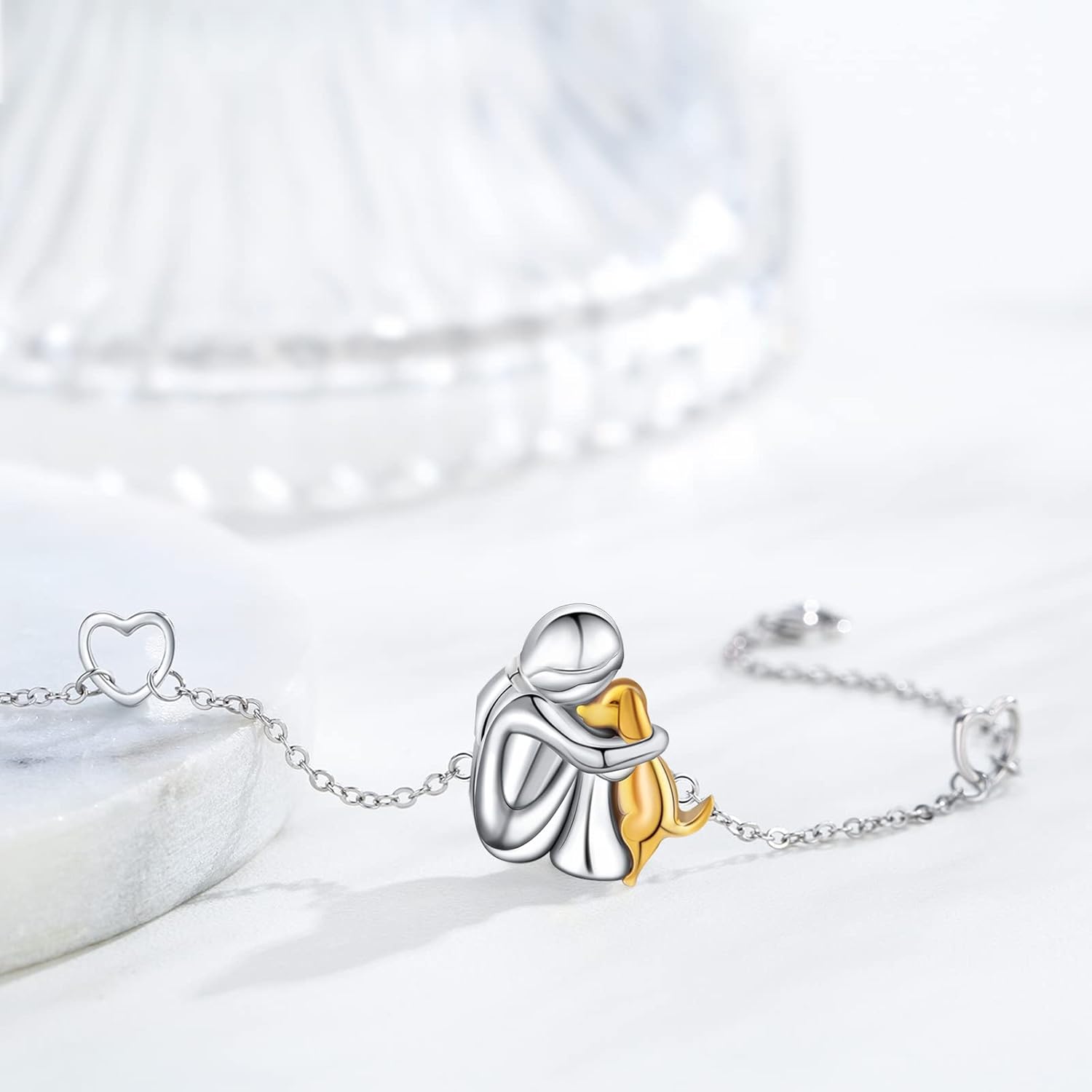 Zaluva™ | Armband med hundikon