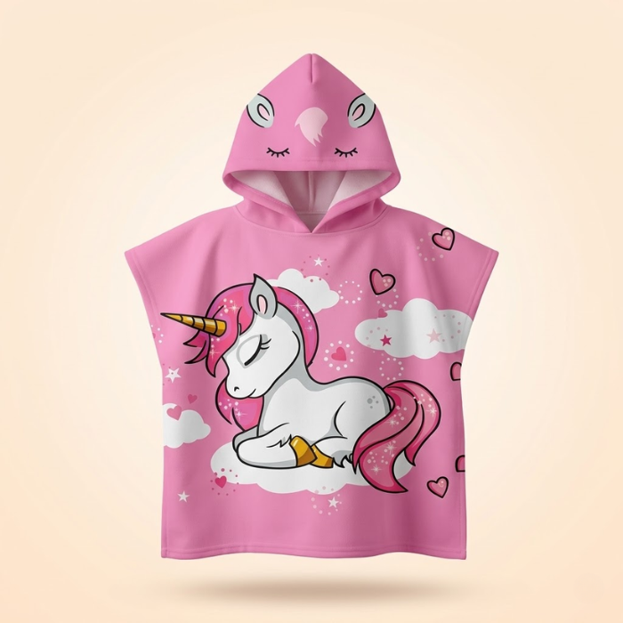 SplashRobe™ Badponcho för Barn