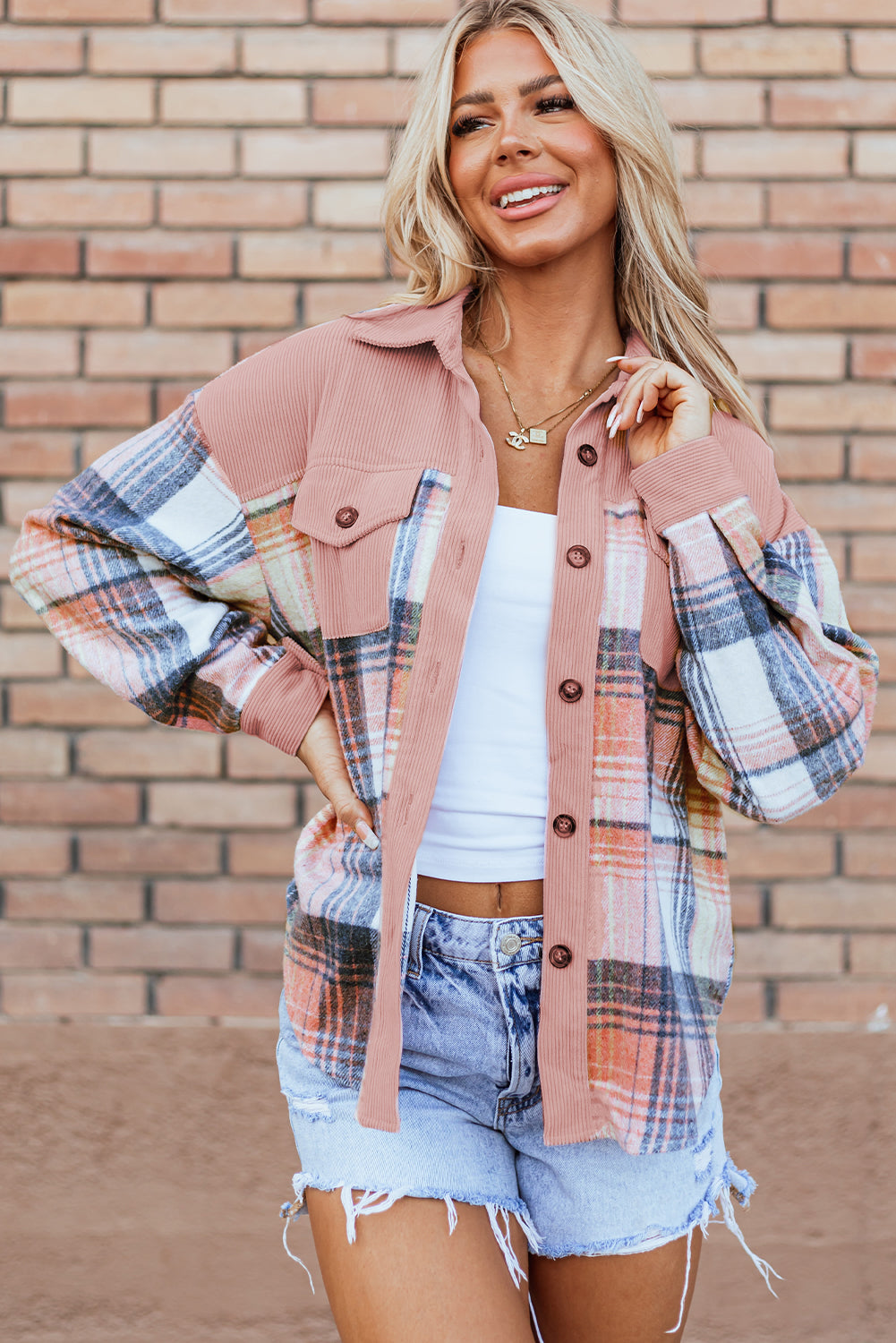 Maren™ | Oversized skjorta i manchester