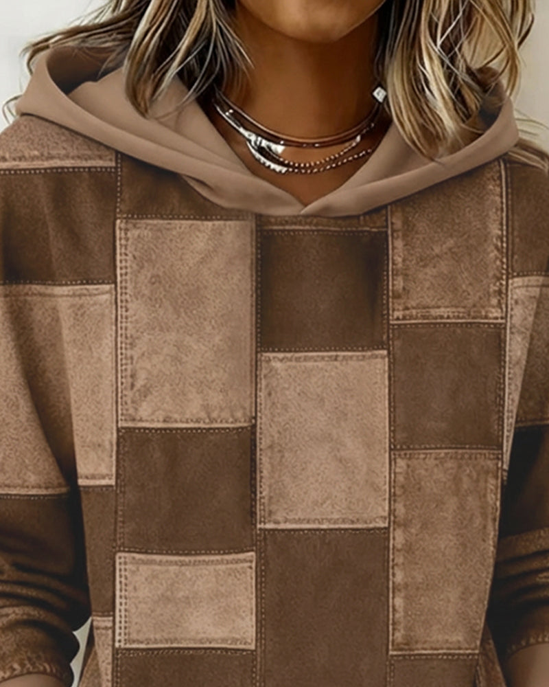 Avery™ | Checkered Hoodie
