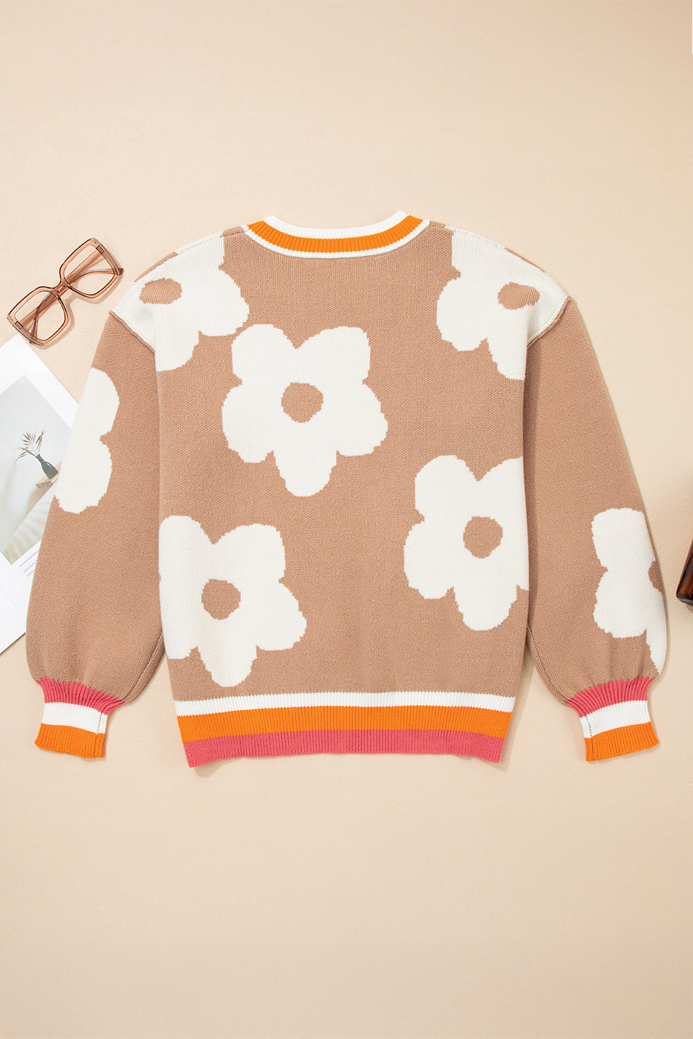 Zaluva™ | Blommig Oversize Tröja
