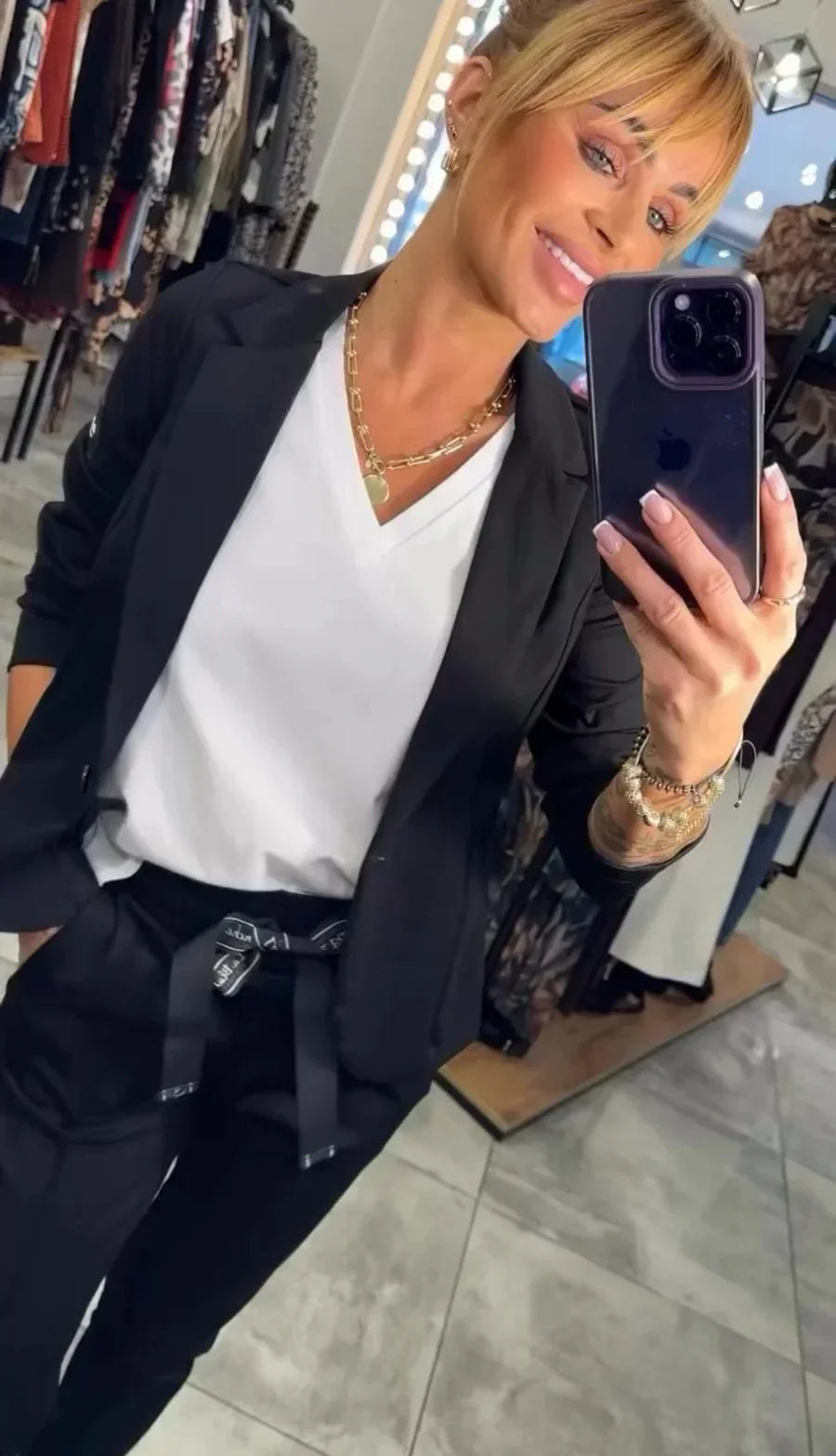 Zaluva™ | Måttsytt Set med Mjuk Blazer och Lätta Joggingbyxor