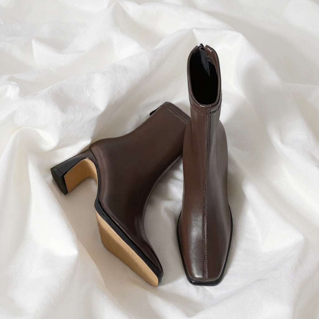 Amarisse™ | Premium ankelboots med klack