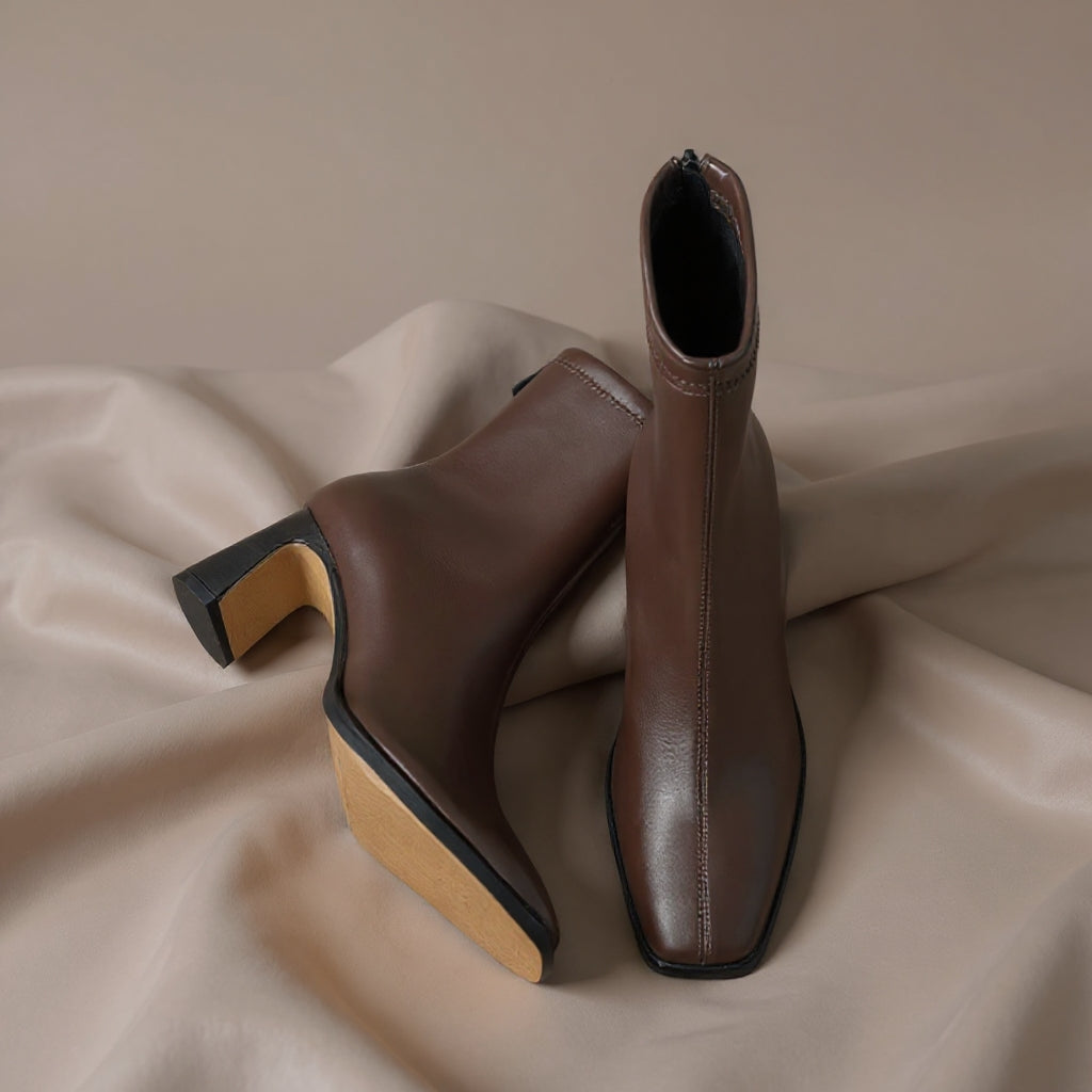 Amarisse™ | Premium ankelboots med klack