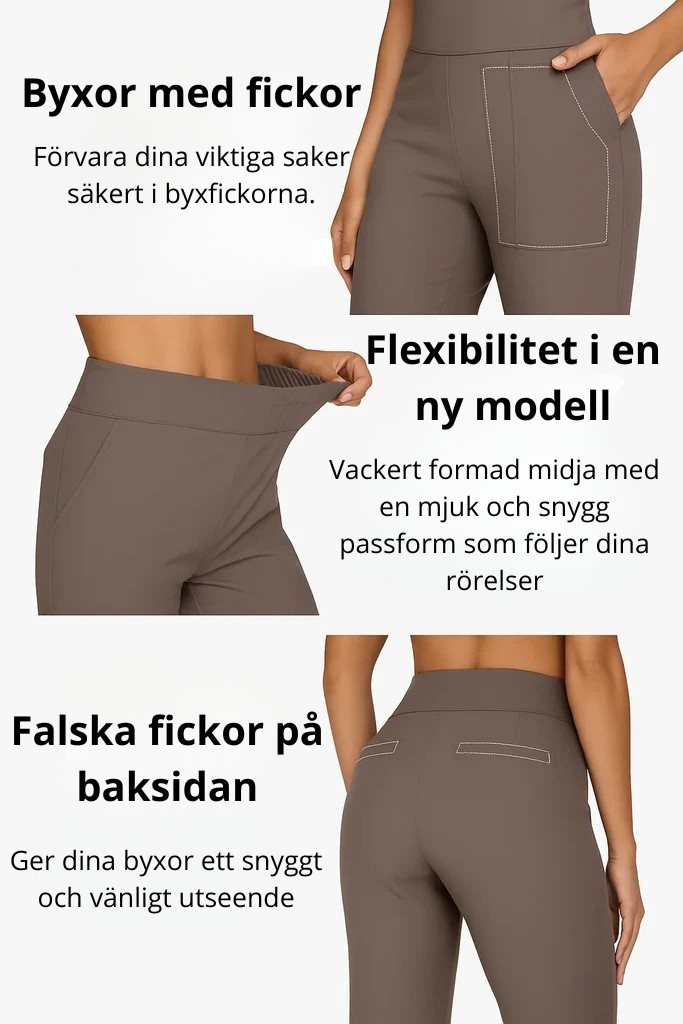 Zaluva™ | den bekväma stretchbyxan för varje kvinna