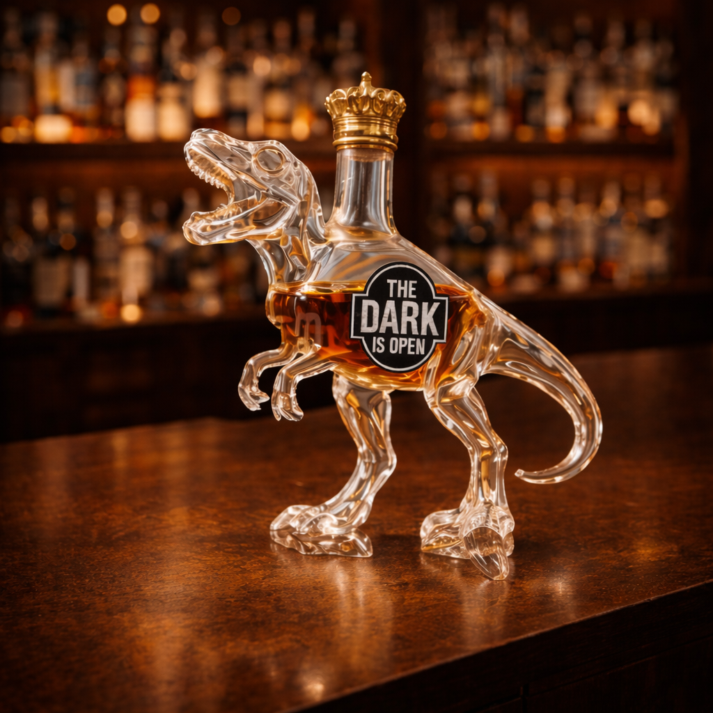 Bottiglia di design - Edizione T-Rex