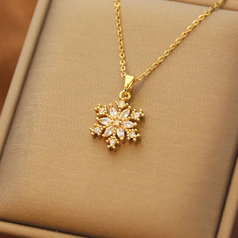 Zaluva | Blad & Snö Halsband