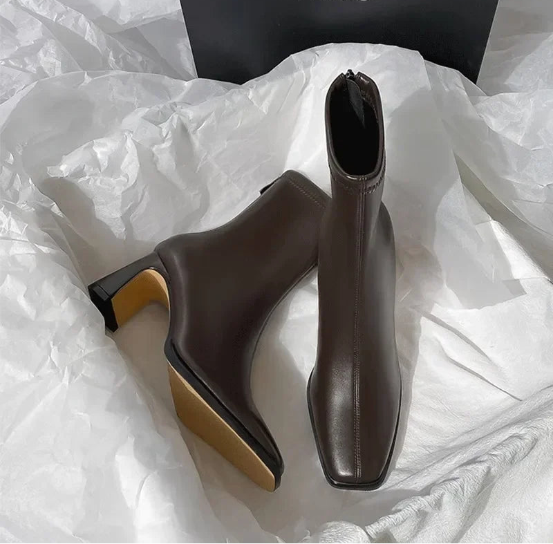 Amarisse™ | Premium ankelboots med klack