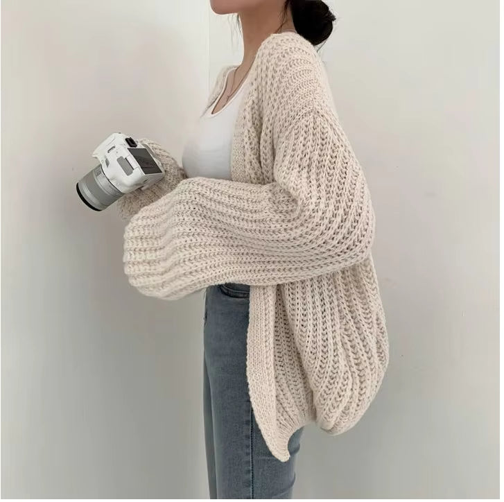 Elinor™ – Oversized Stickad Kofta