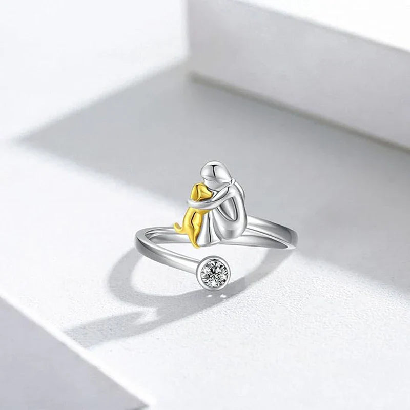 Zaluva™ | Ring med hundikon