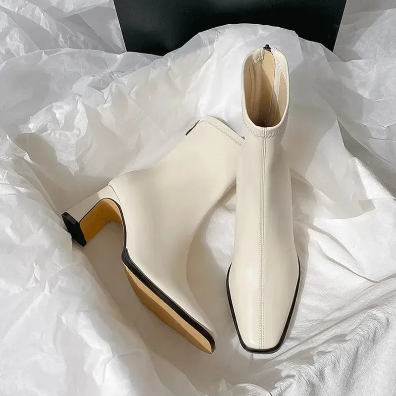 Amarisse™ | Premium ankelboots med klack