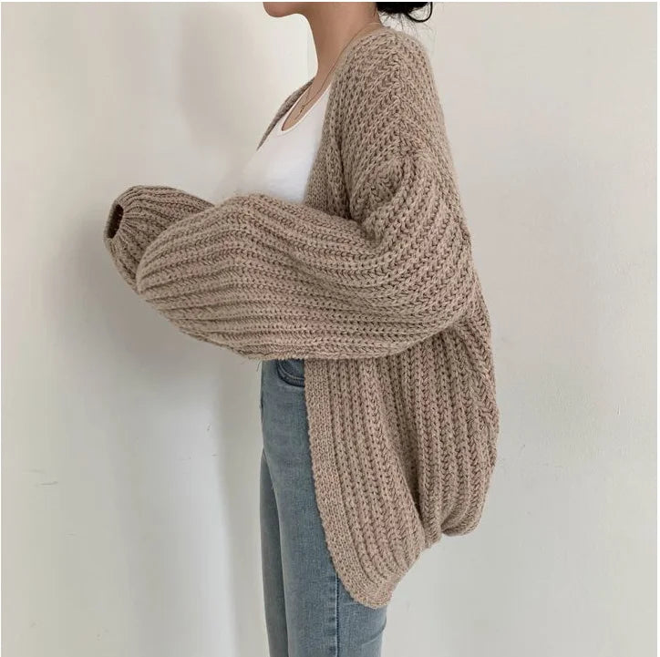 Elinor™ – Oversized Stickad Kofta