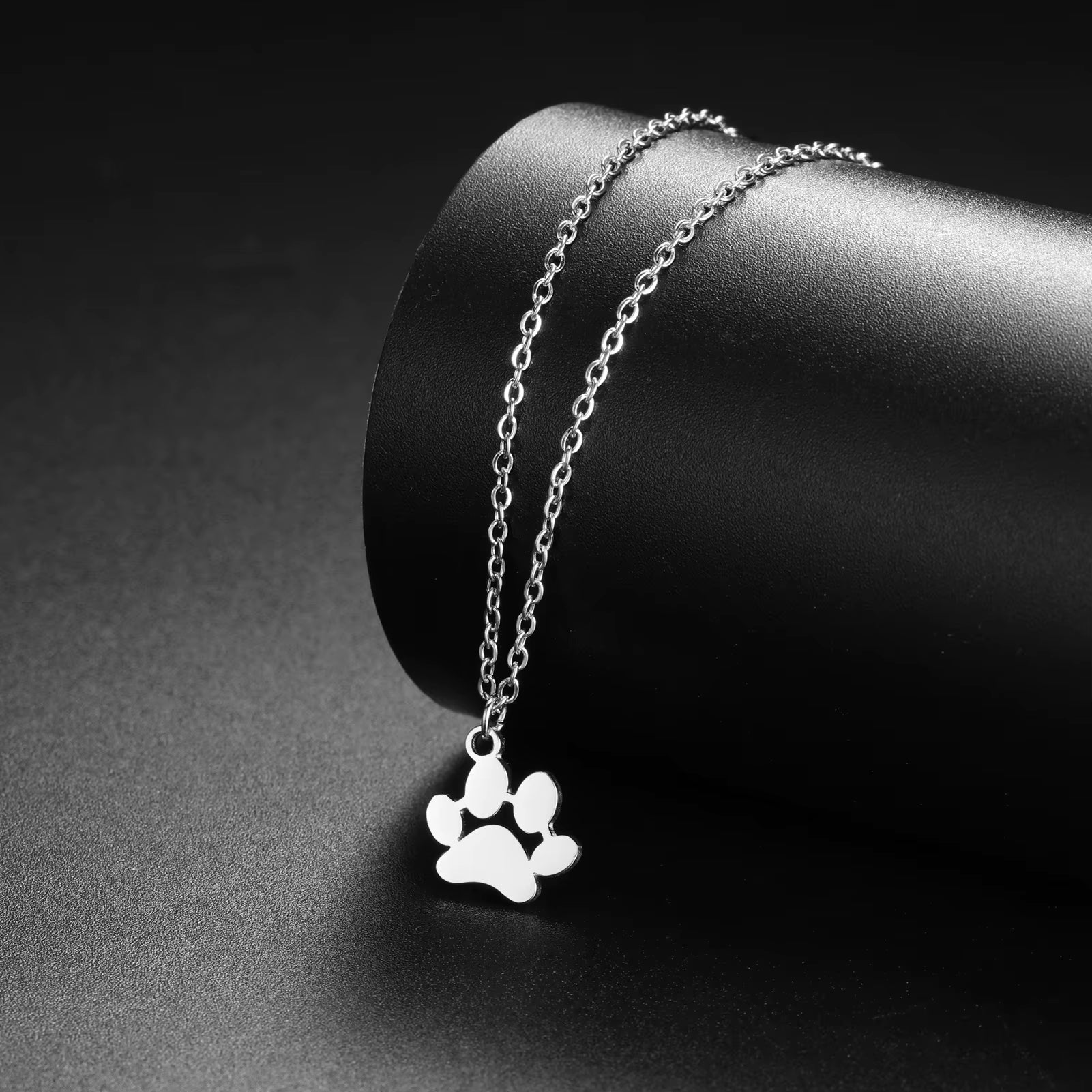 Zaluva | Min Pälsvän – Halsband med Tassavtryck