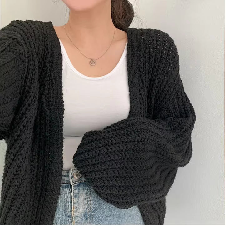 Elinor™ – Oversized Stickad Kofta