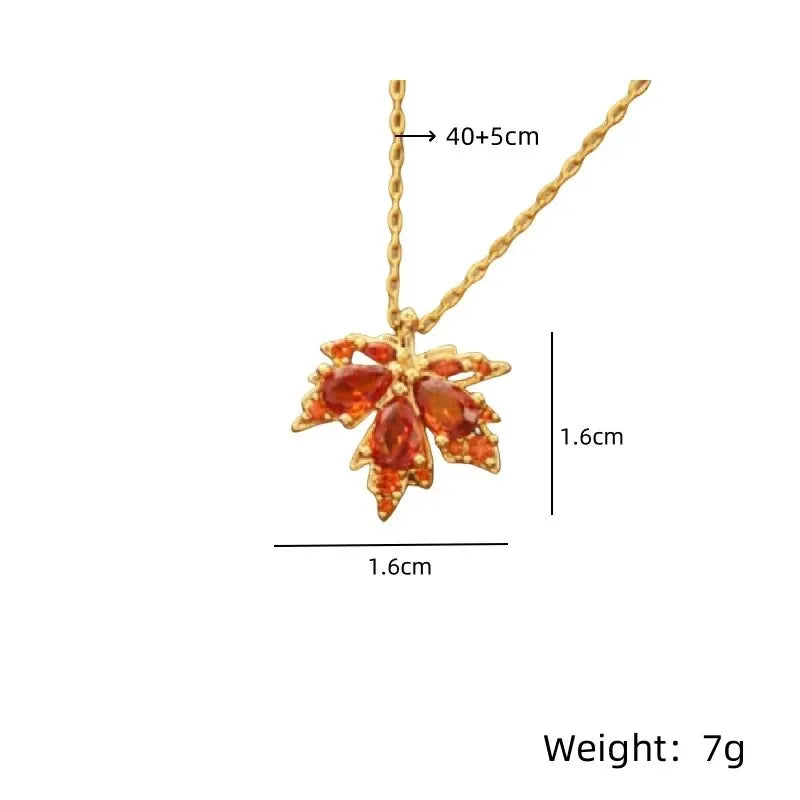 Zaluva | Blad & Snö Halsband