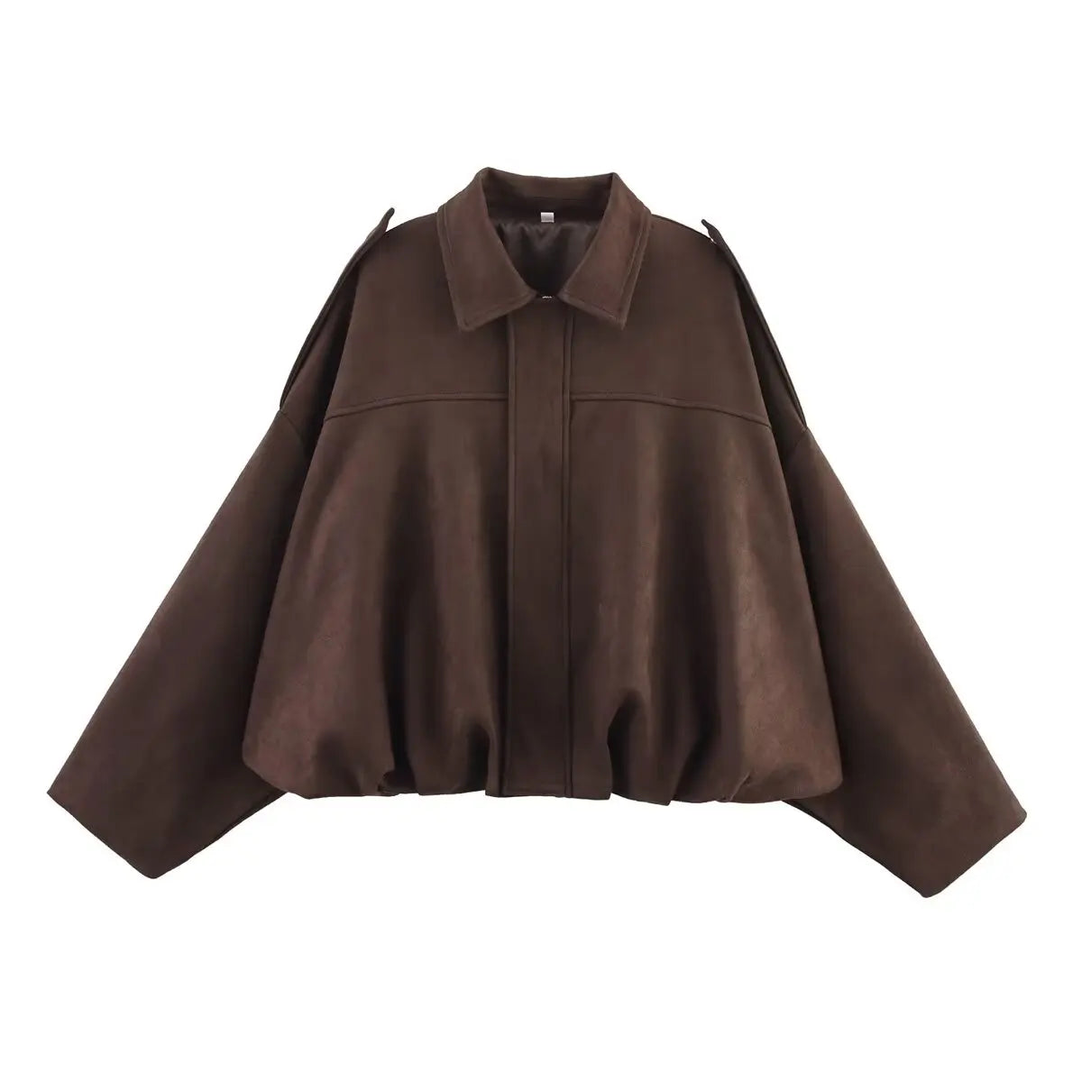 Amara™ – Premium höstjacka med mocka-look
