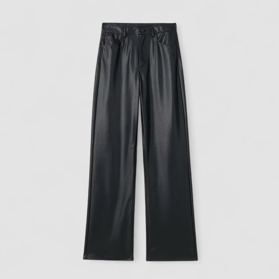 Zaluva™ | Svart Skinnbyxa