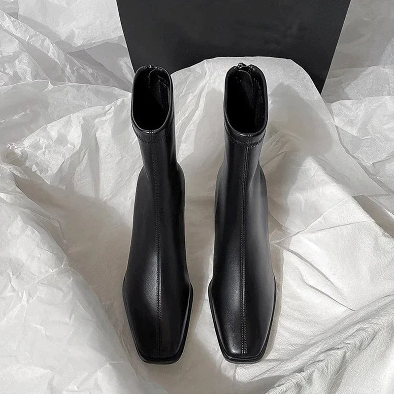 Amarisse™ | Premium ankelboots med klack