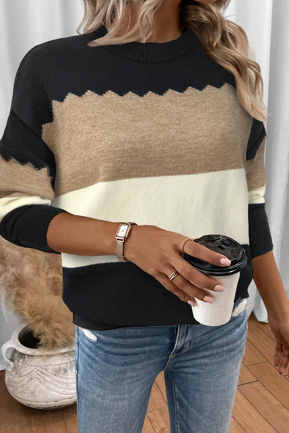 Zaluva™ | Colorblock Tröja