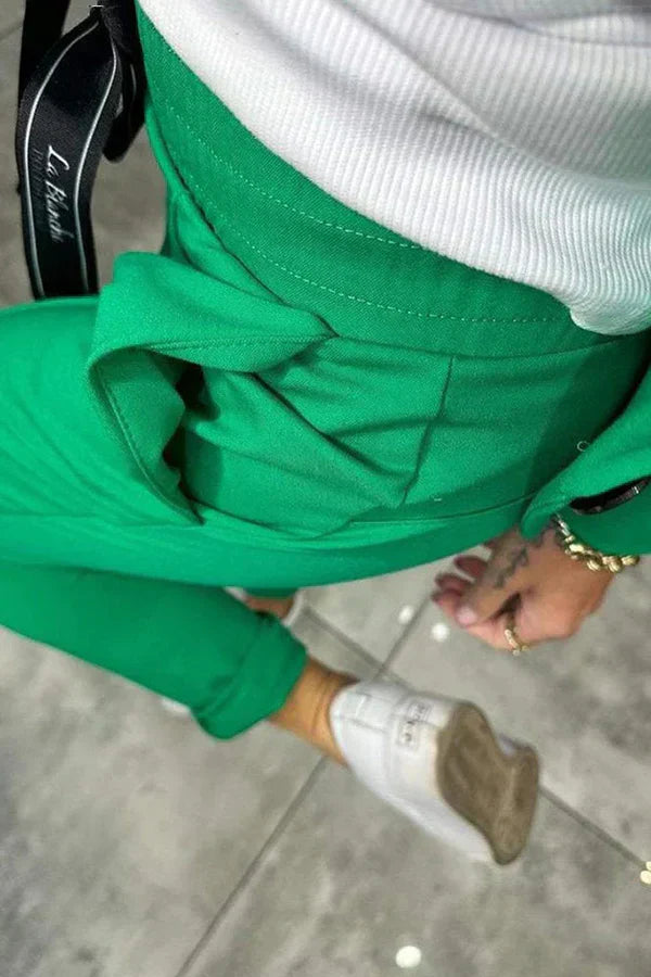 Zaluva™ | Måttsytt Set med Mjuk Blazer och Lätta Joggingbyxor