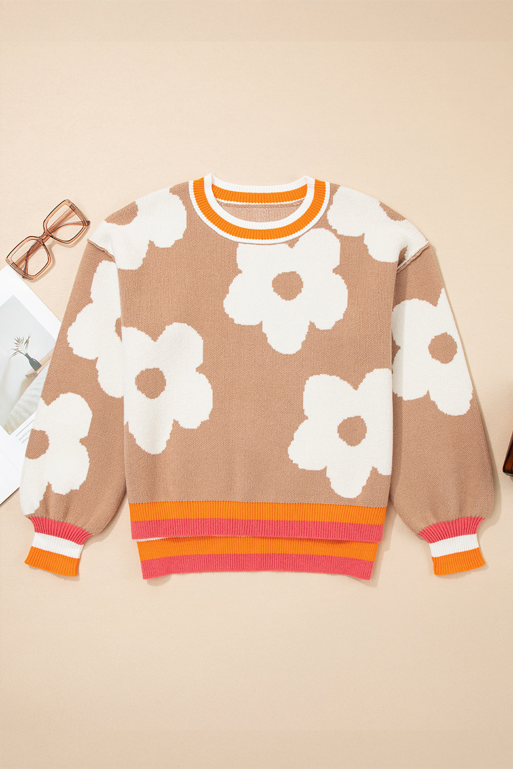 Zaluva™ | Blommig Oversize Tröja