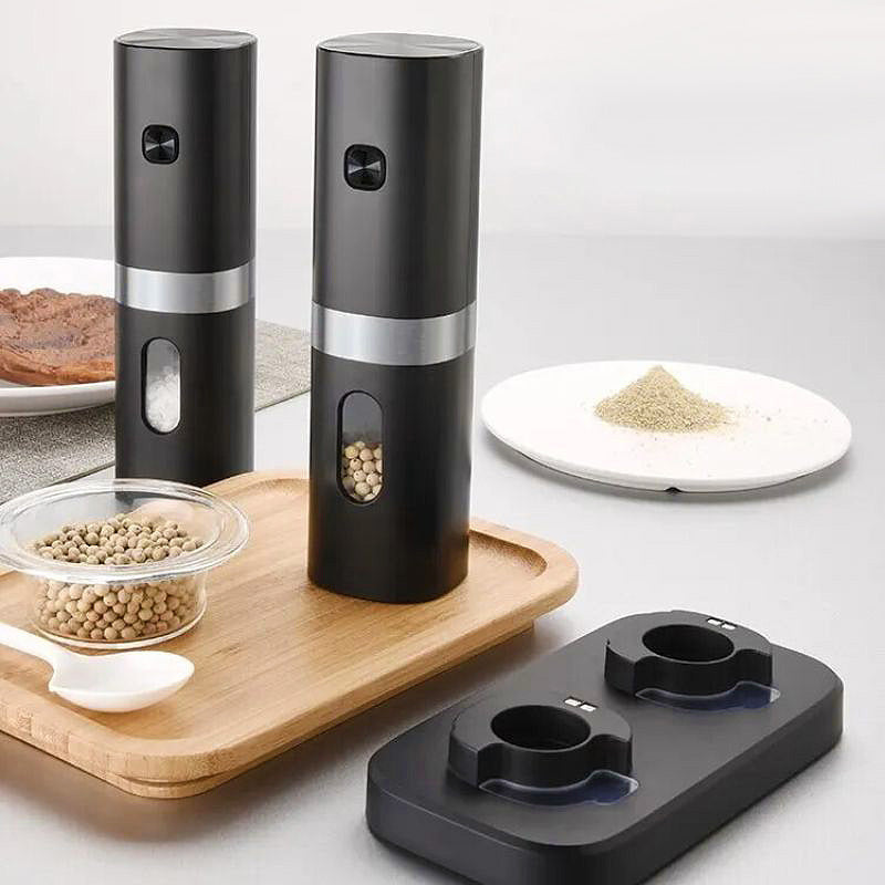 Luxe Elektrisk Salt- och Pepparkvarn Gåvoset