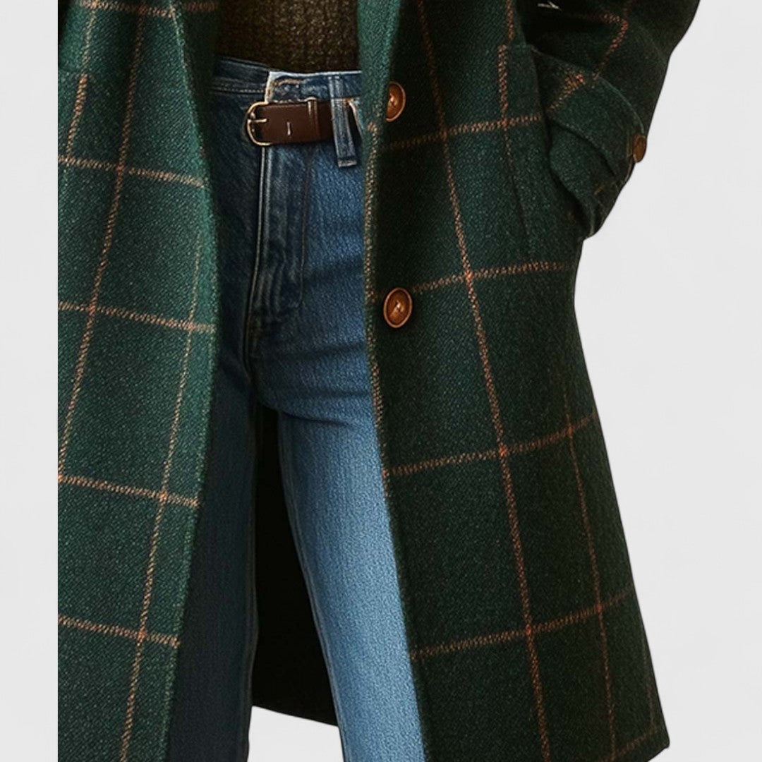 Fiona™ – Classic Check Coat