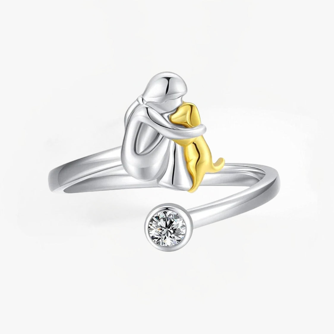 Zaluva™ | Ring med hundikon
