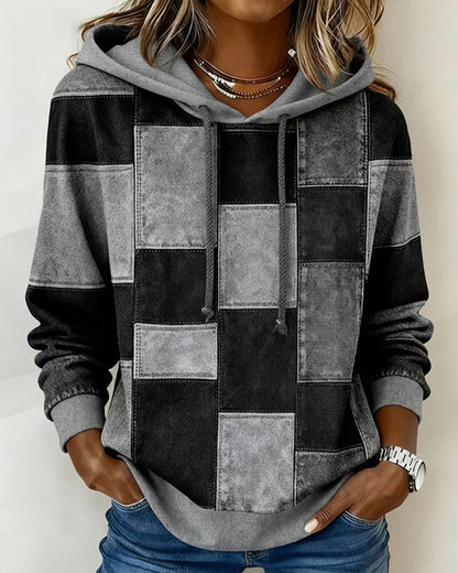 Avery™ | Checkered Hoodie