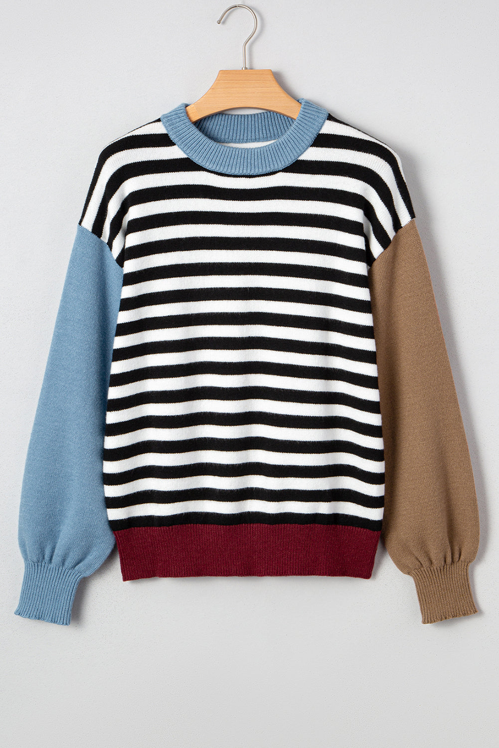 Ridge™ – Blocked Stripe Knit Sweater