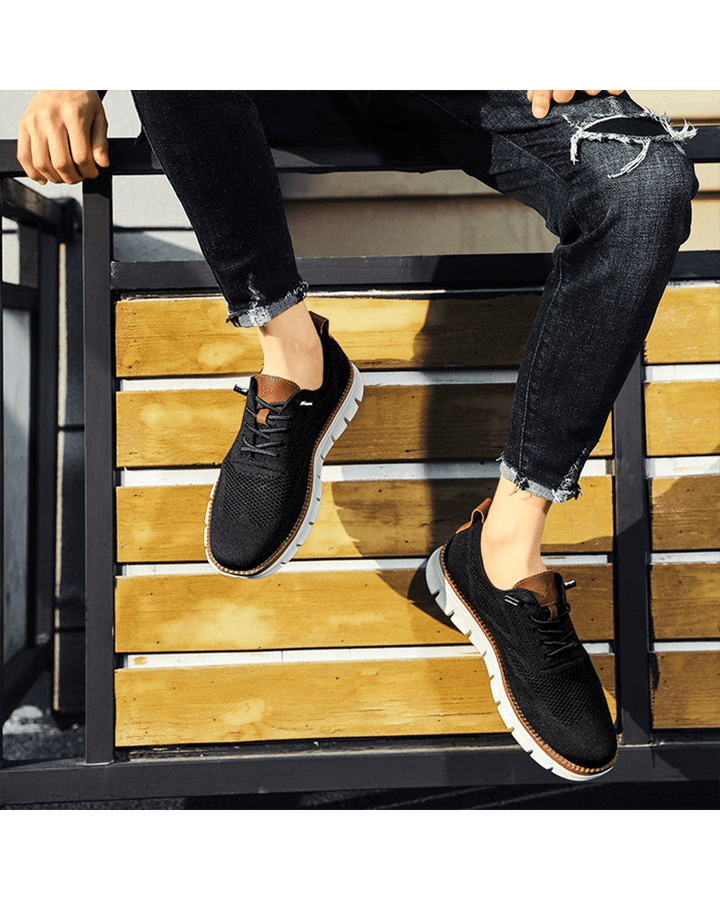 Lorenzo™ | Lätta sneakers i andningsbart mesh