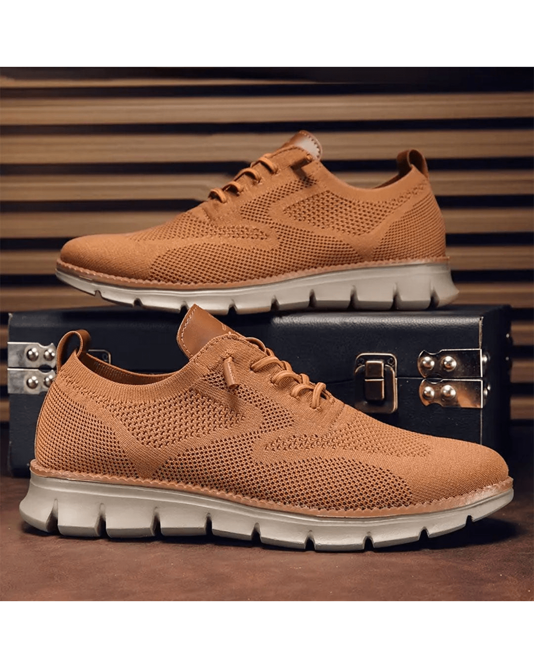Lorenzo™ | Lätta sneakers i andningsbart mesh