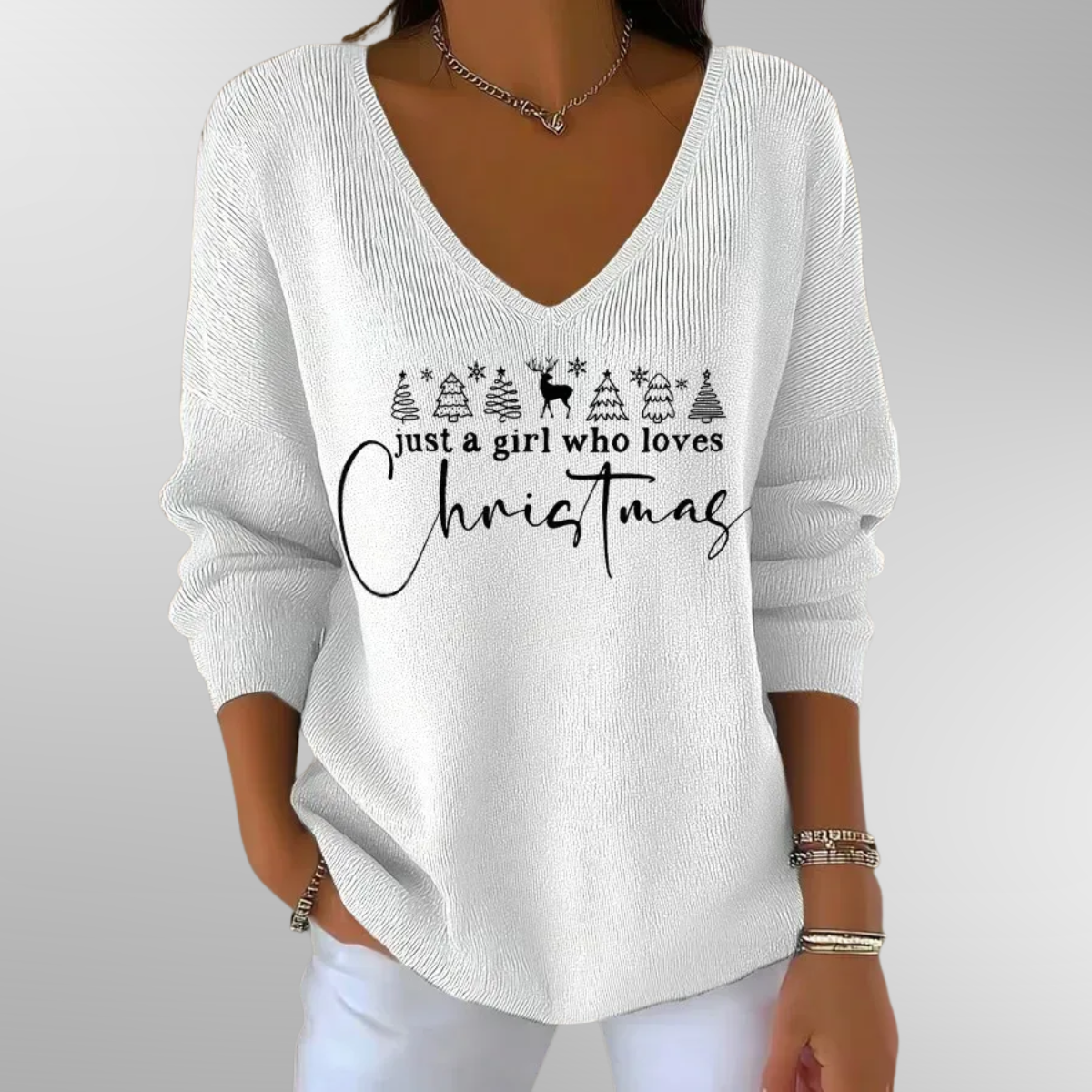Janine™ | Christmas Sweatshirt