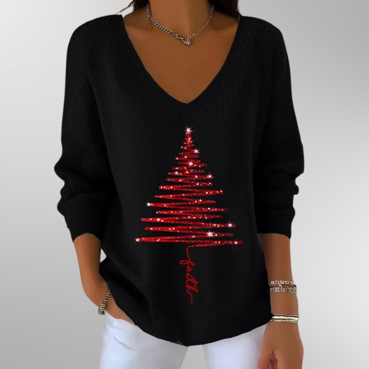 Janine™ | Christmas Sweatshirt