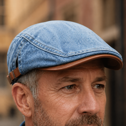 Dario™ | Cappellino in denim premium