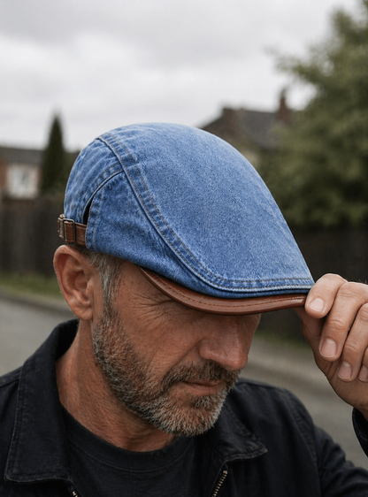 Dario™ | Cappellino in denim premium