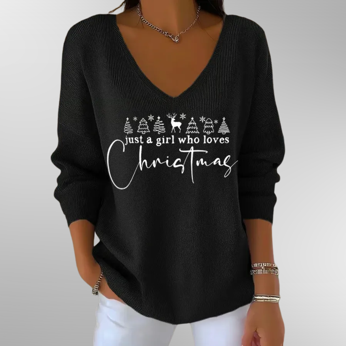 Janine™ | Christmas Sweatshirt