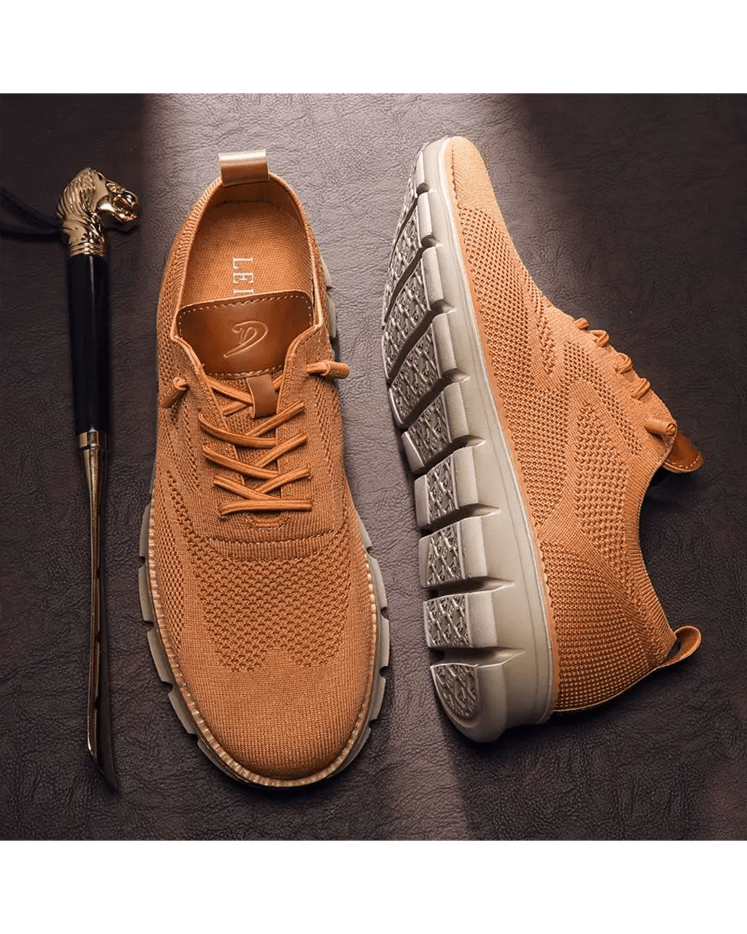 Lorenzo™ | Lätta sneakers i andningsbart mesh