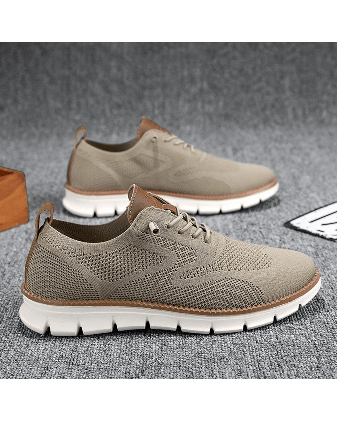 Lorenzo™ | Lätta sneakers i andningsbart mesh