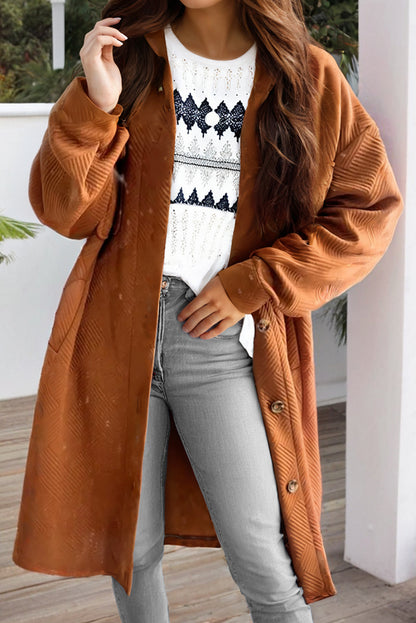 Solace™ – Textured Duster Coat