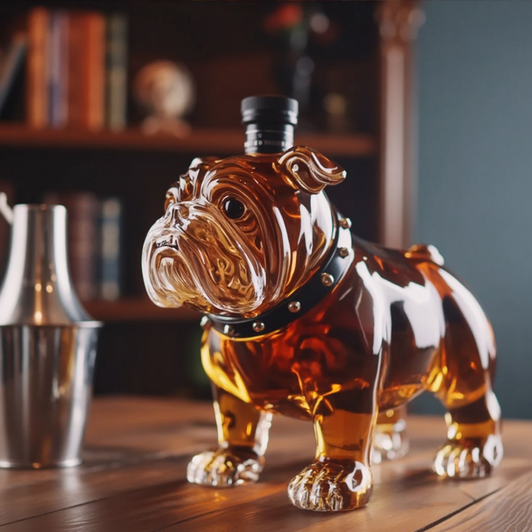 Bottiglia di design - Edizione Bulldog