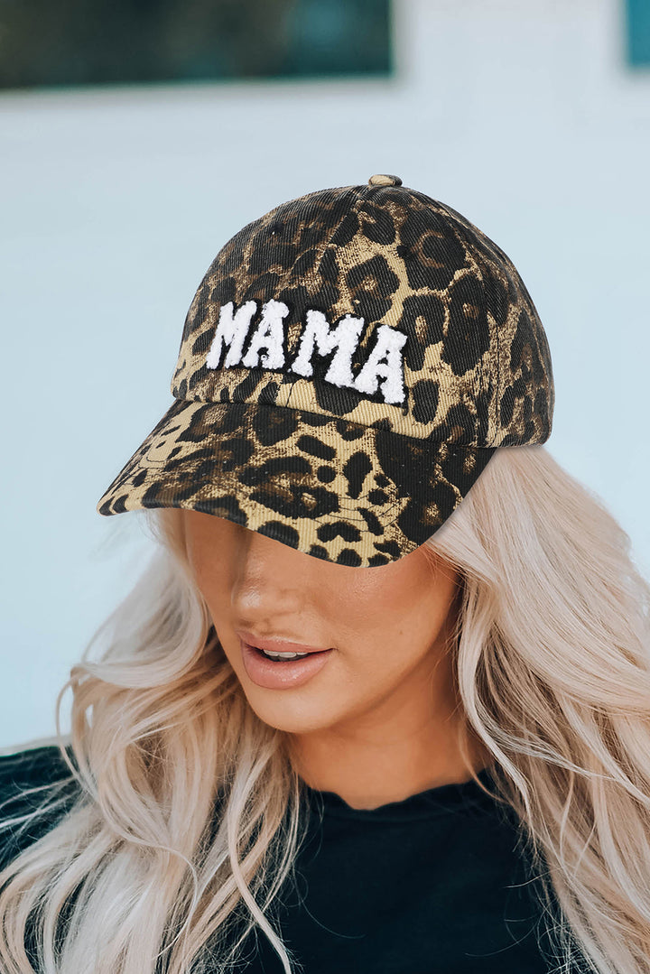 Mama Cap leopardmönster