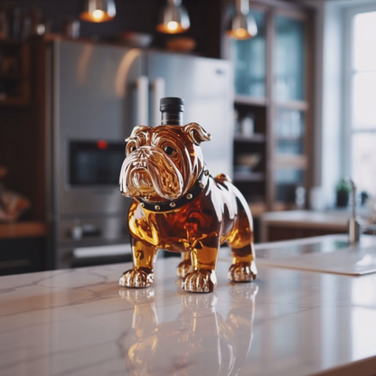 Bottiglia di design - Edizione Bulldog