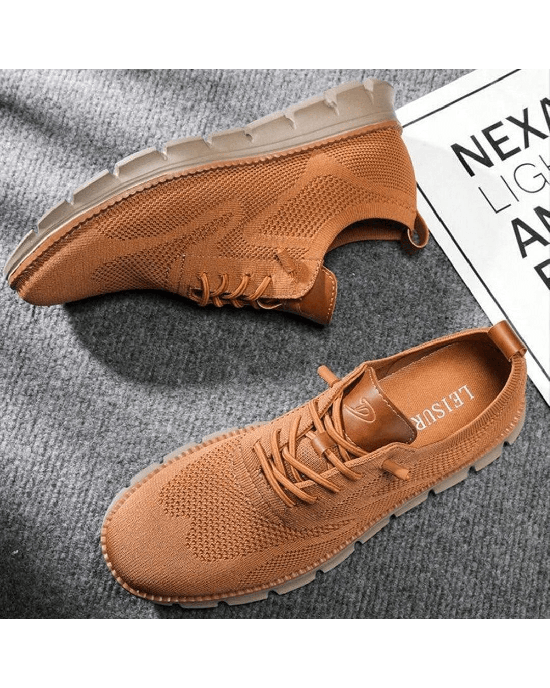 Lorenzo™ | Lätta sneakers i andningsbart mesh