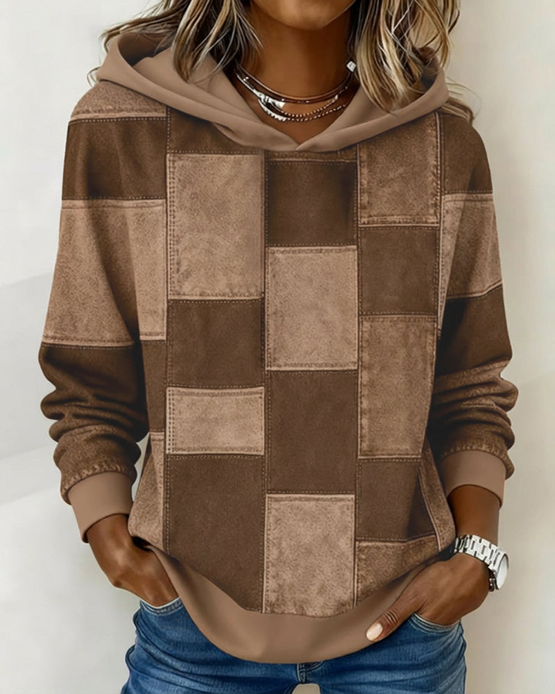 Avery™ | Checkered Hoodie