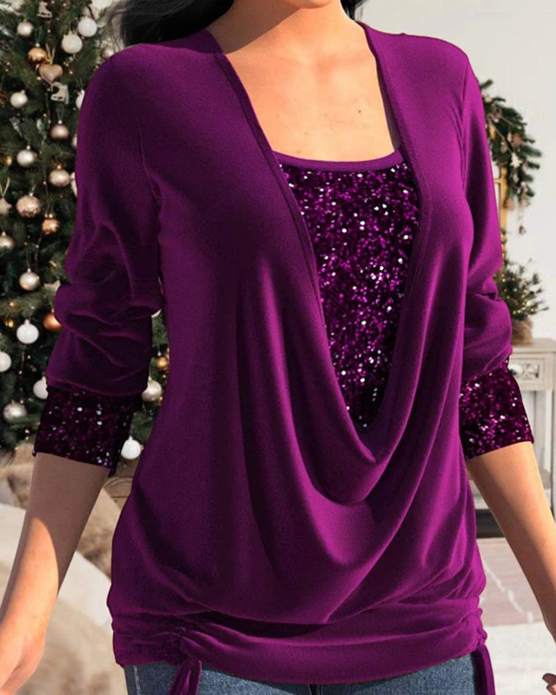 Veda™ | Elegant top  Flattering Draping
