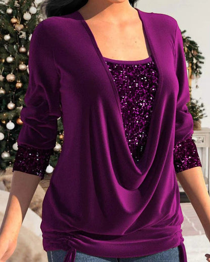 Veda™ | Elegant top  Flattering Draping